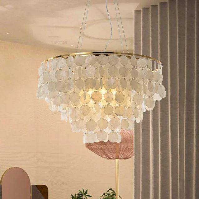 Villa Métisse Suspension Bohème Moana En Nacre De Capiz 85Cm à 82.5 EUR Villa Métisse Suspension Bohème Moana En Nacre De Capiz 85Cm à 82.5 EUR